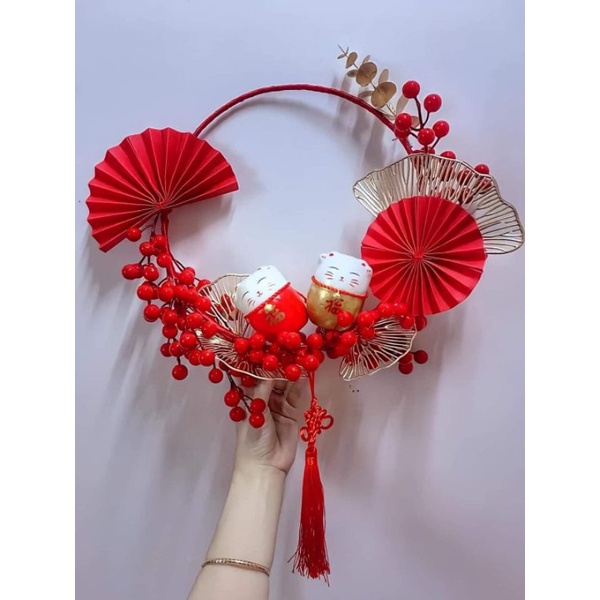 Vòng đào đông trang trí tết