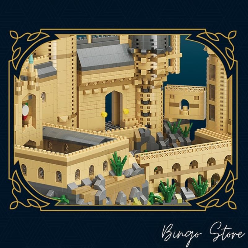 MÔ HÌNH LẮP RÁP LÂU ĐÀI PHÉP THUẬT HOGWARTS  6939 CHI TIẾT