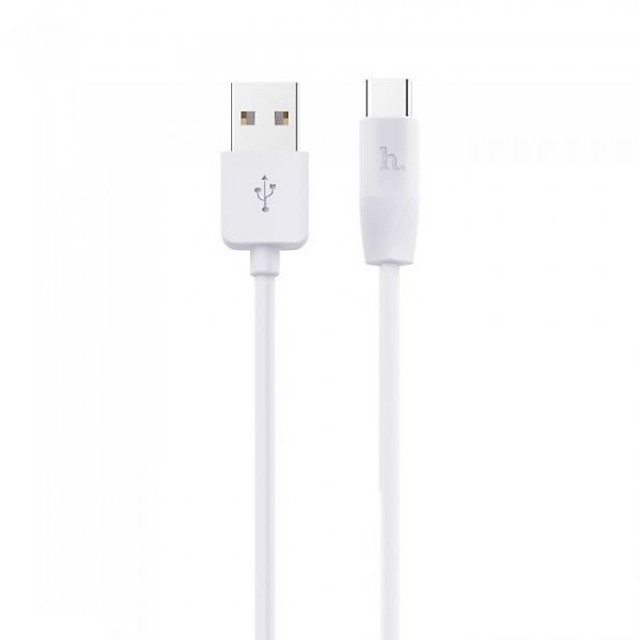 Cáp sạc Type-C Hoco X1 hỗ trợ sạc nhanh với dòng điện lên đến 3A dây dài 1m siêu bền - Bao bì không đẹp