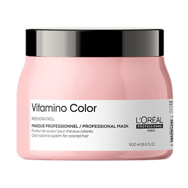 Hấp dầu dưỡng màu dành cho tóc nhuộm LOREAL VITAMINO COLOR 500ML