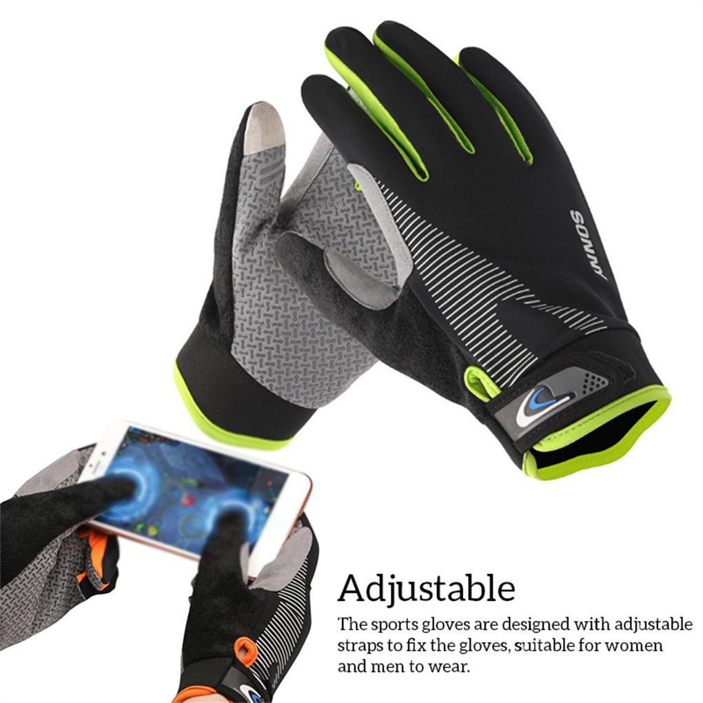 1 Đôi Găng Tay Chạy Xe Đạp Leo Núi Cách Nhiệt Chống Trượt Dành Cho Nam Nữ