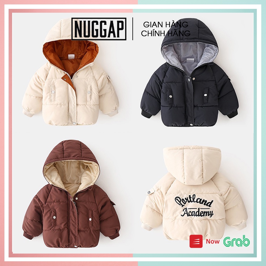 Áo Phao Siêu Nhẹ Giữ Ấm Mùa Đông Cho Bé Friend - Nuggap