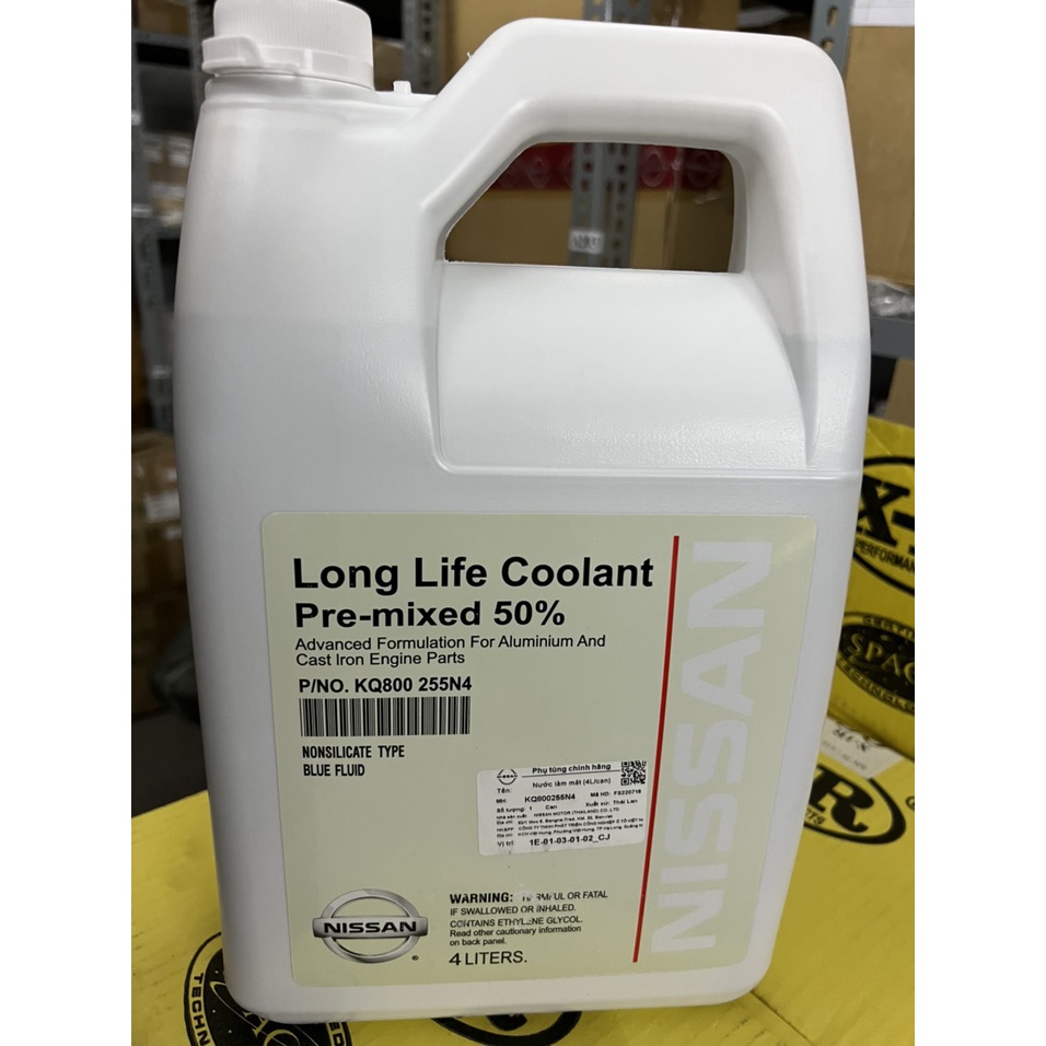 NƯỚC LÀM MÁT XANH CHÍNH HÃNG NISSAN - KQ800255N4