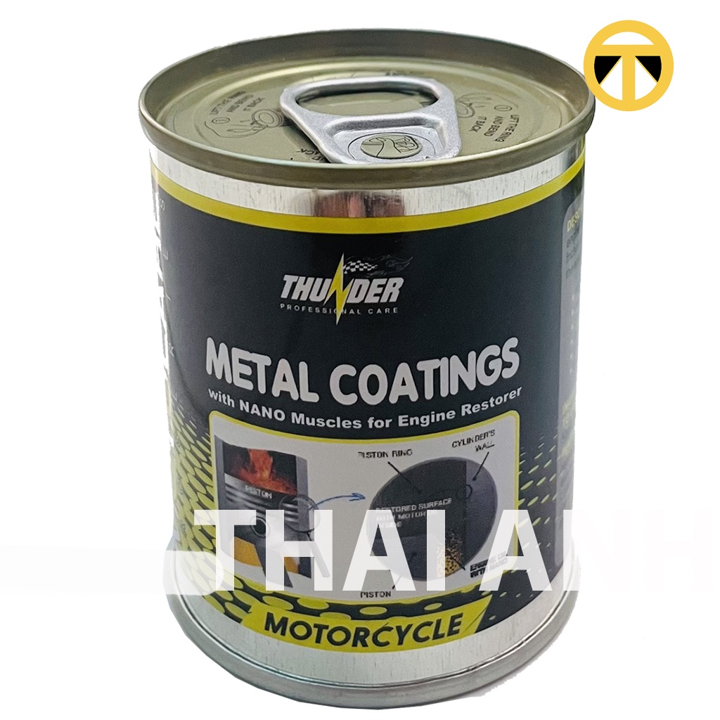 Phụ Gia Phục Hồi Động Cơ Metal Coatings Thunder-Cải Thiện Hiệu Suất Vận Hành,Tiết Kiệm Nguyên Liệu 50ml