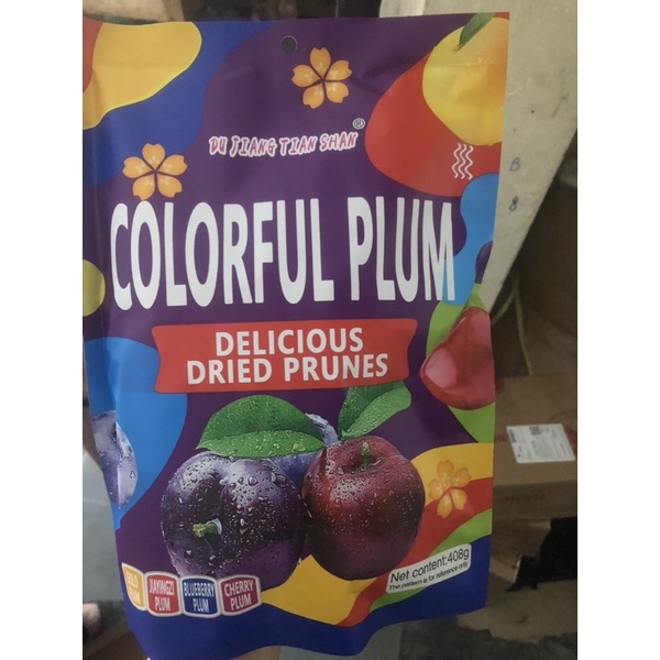 Kẹo ô mai Colorful Plum Mix nhiều  vị FREESHIP  Gói 408g Siêu HOT HIT [ Siêu Hot ]