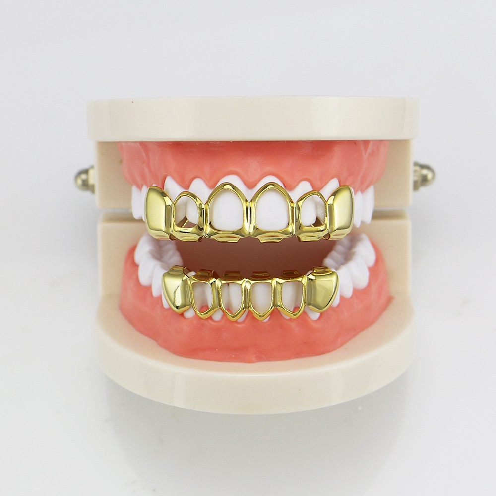Grillz - Bộ Trang Sức 2 Hàm Răng Cao Cấp