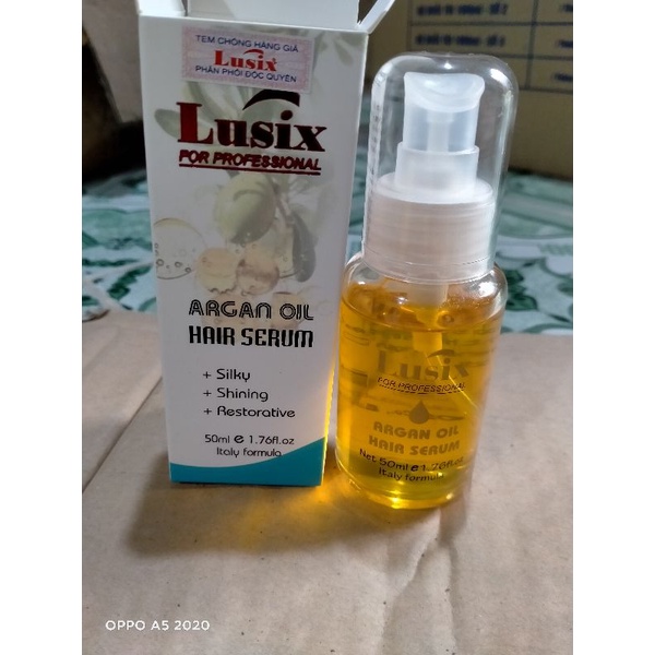 Agan oil hair serum lusix.dầu bóng dưởng tóc lusix