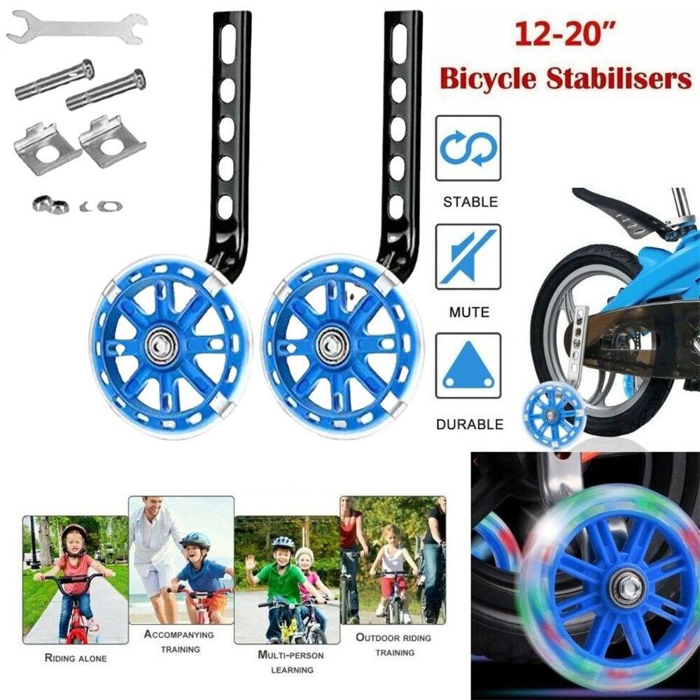 MUVAKO Bánh Xe Tập Giữ Thăng Bằng 12-20 "Có Thể Điều Chỉnh Tiện Dụng Cho Bé