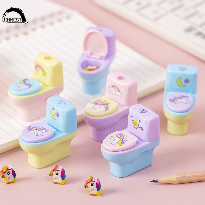 Gọt Bút Chì Tạo Hình Bồn Cầu Dễ Thương