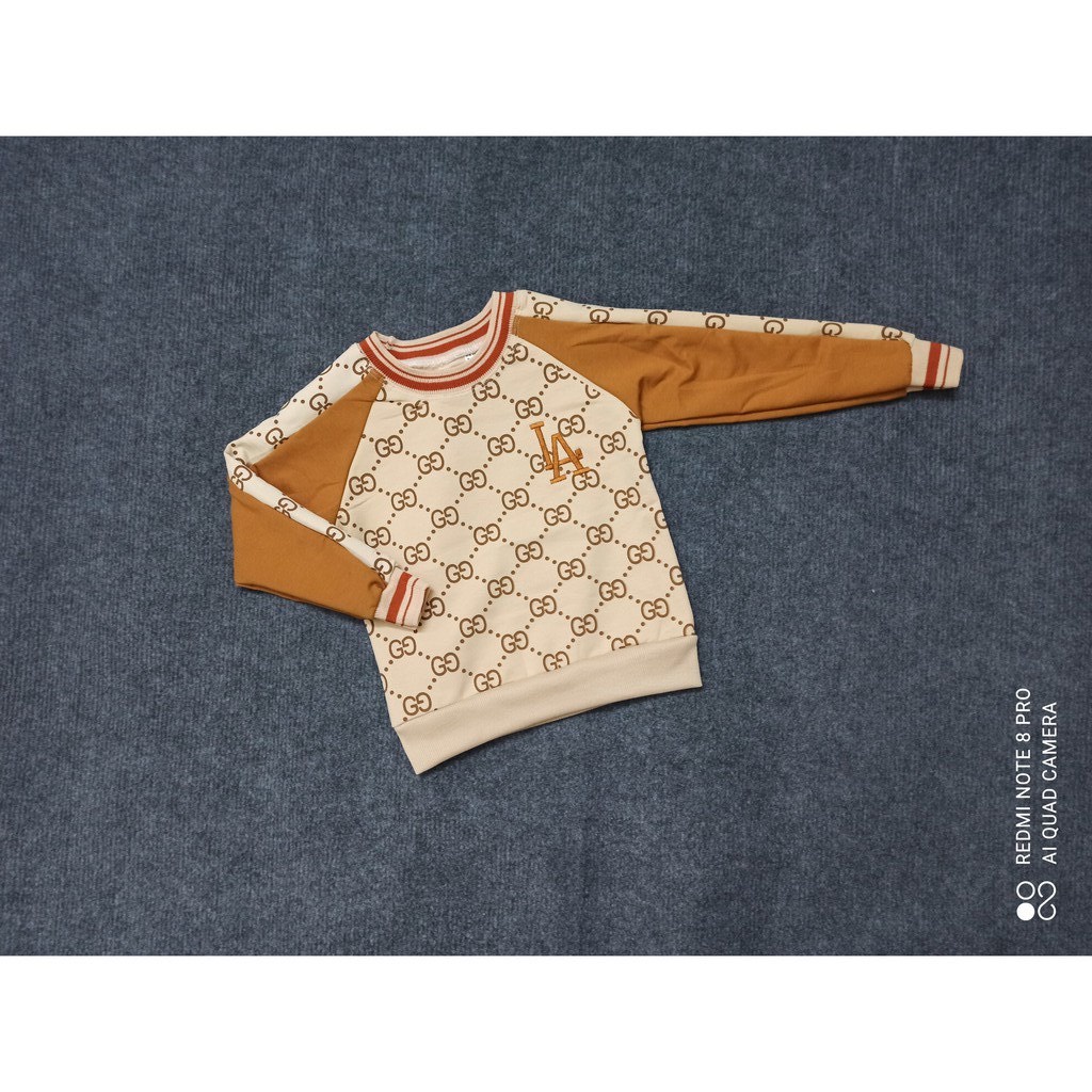 Xả Kho Bộ Quần Áo Dài Tay Chất Nỉ Da Cá Cho Bé Từ 7-17kg MINKYSUN