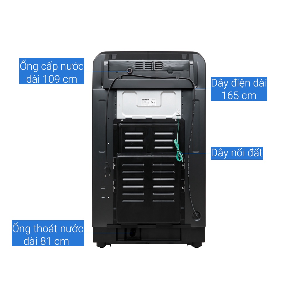 MÁY GIẶT PANASONIC INVERTER 10.5 KG NA-FD10VR1BV 2019