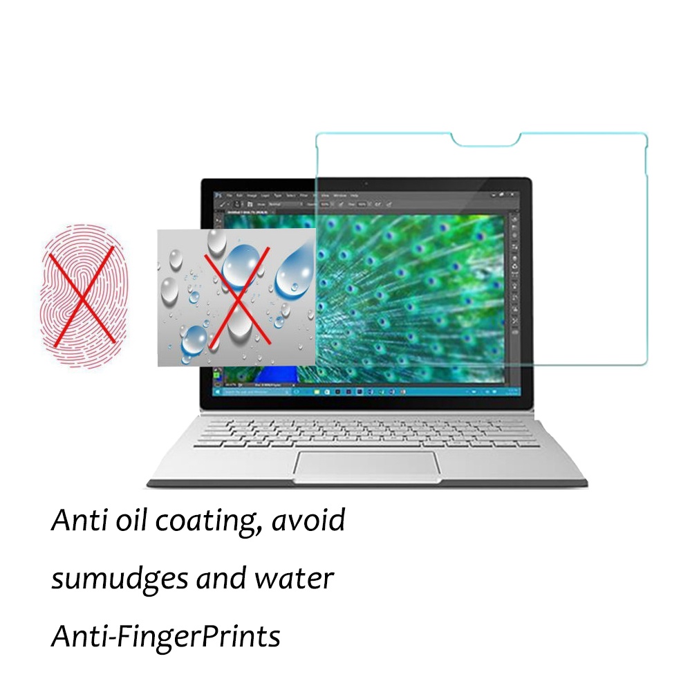 Set 3 Phim PET Dán Bảo Vệ Màn Hình Máy Tính Bảng Microsoft Surface Book 3 2 1 Book1 Book2 Book3 13.5 15