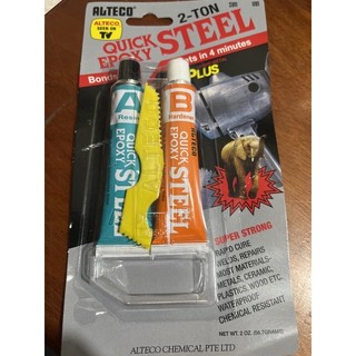 Keo ab steel màu xám 4minute