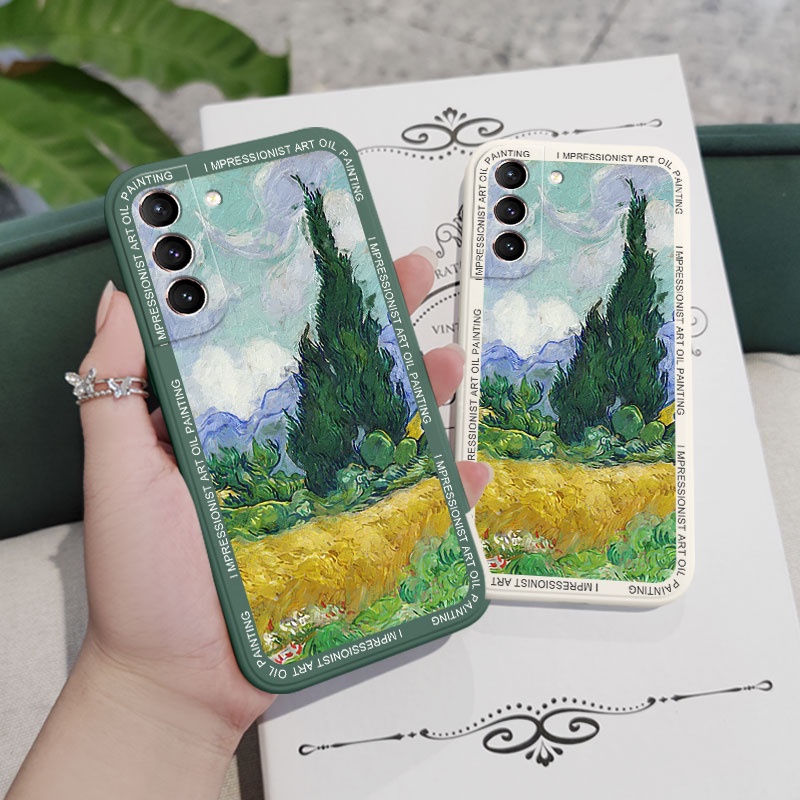 Ốp Điện Thoại Cảm Giác Chạm Thoải Mái Cho Samsung Galaxy S21 S20 FE Ultra Plus