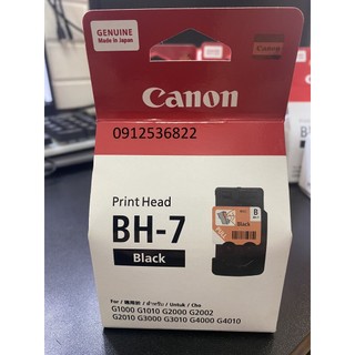 Đầu Phun màu đen Canon G1000- G2000- G3000 -G1010 -G2010-G3010 mã BH-7 (Ca91)