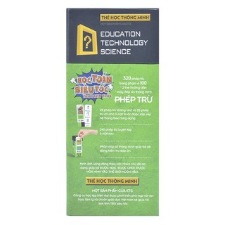 Sách - Thẻ Học Toán Siêu Tốc - Phép Trừ
