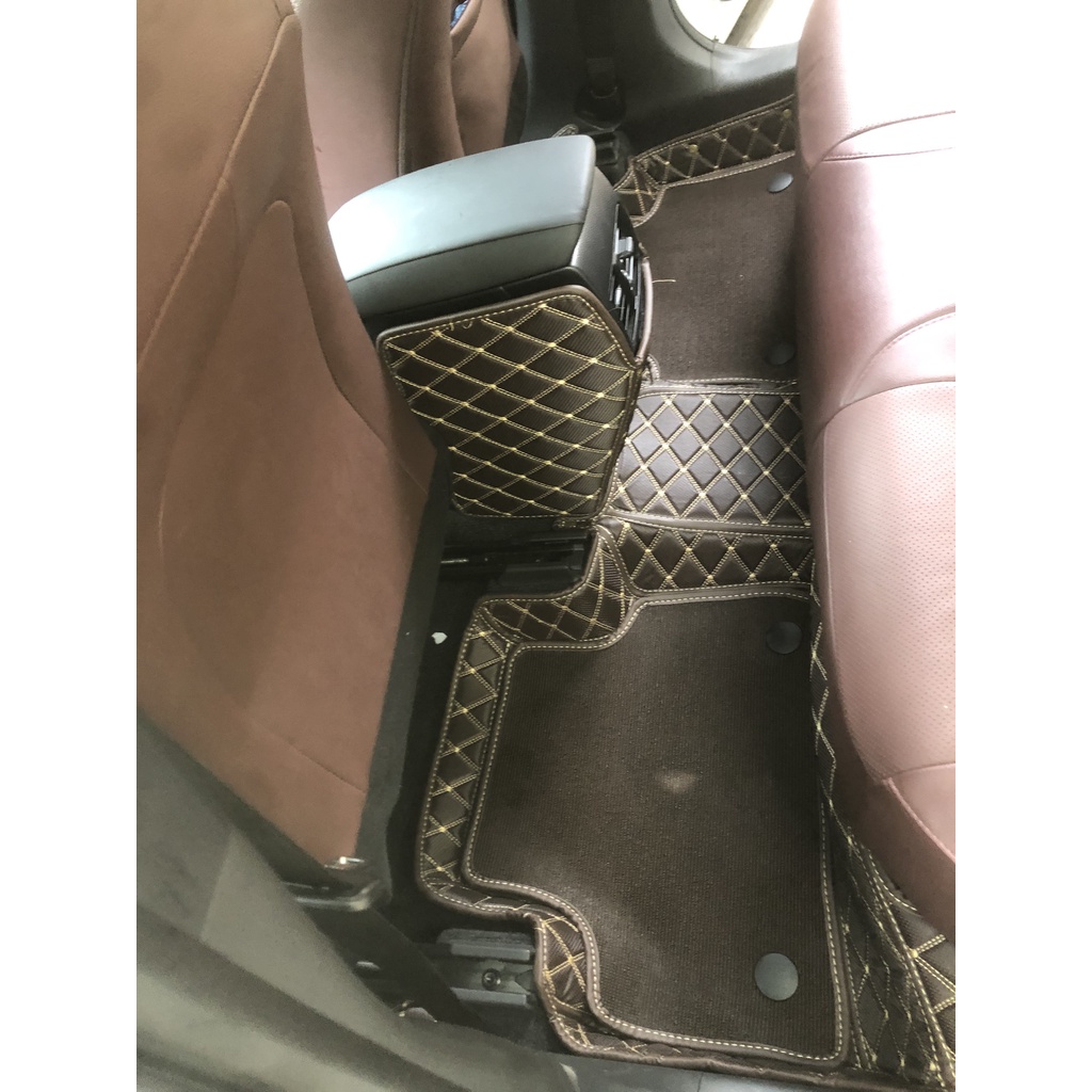 Thảm lót sàn ô tô 6D Toyota Cross bản xăng, chống nước, không mùi, phủ kín 90% sàn xe