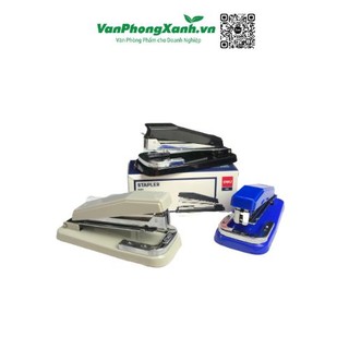 Dập ghim xoay chiều Deli 0414 (25 tờ, đạn 24/6) (Cái)