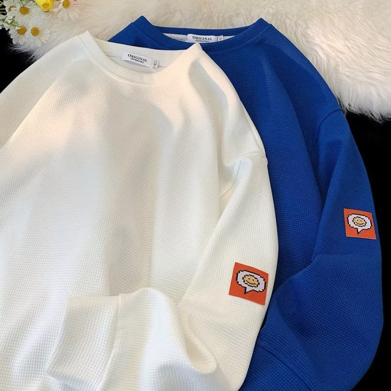 Áo Sweater Cổ Tròn Tay Dài Dáng Rộng Phong Cách Thời Trang Hàn Quốc 2022