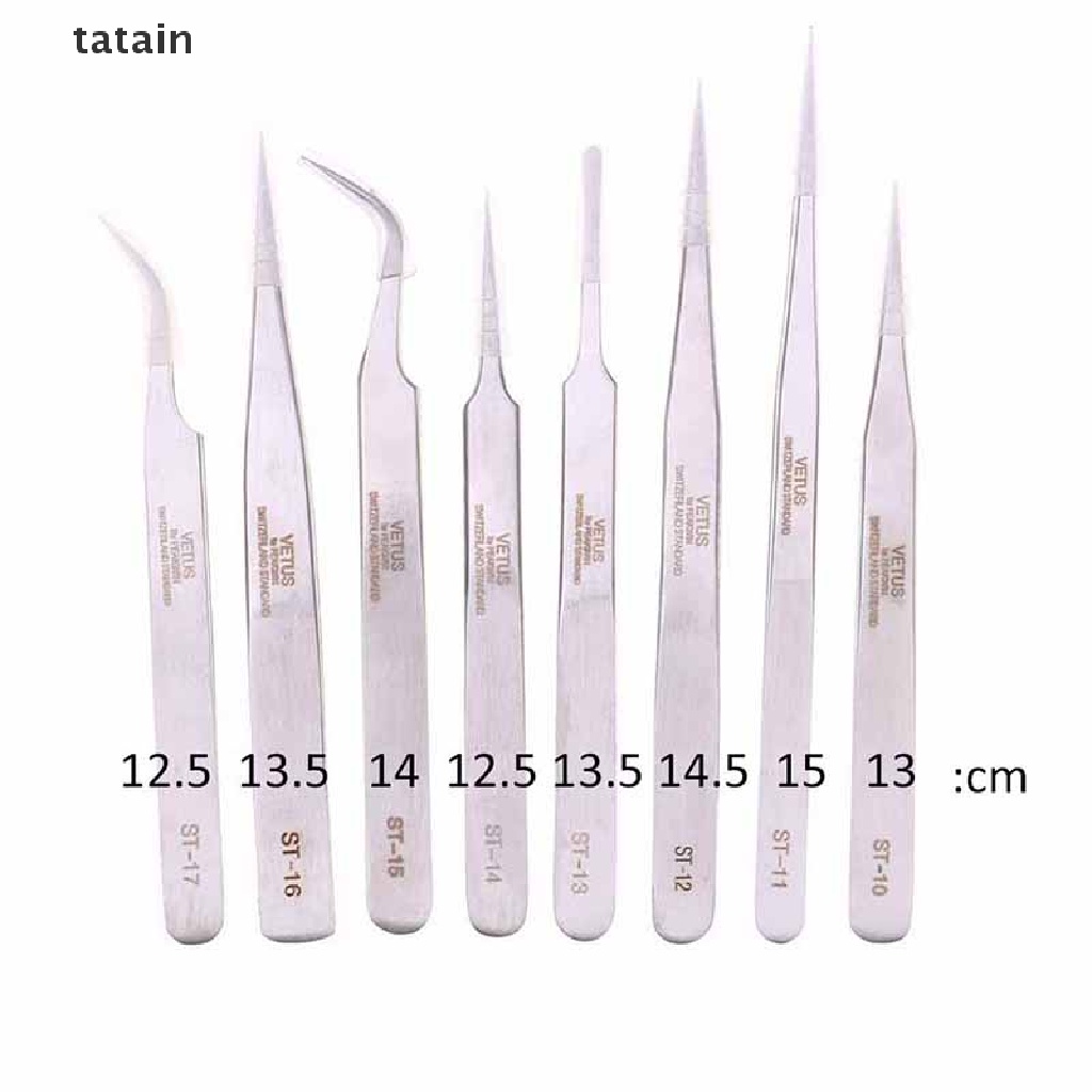 Bộ 8 Dụng Cụ Nặn Mụn Đầu Đen Bằng Thép Không Gỉ