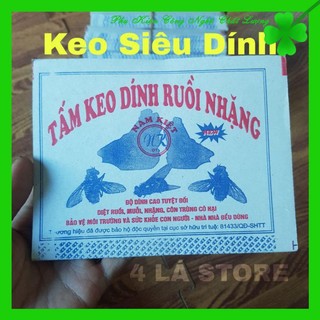 10 tấm keo dính ruồi nhặng siêu dính Nam Kiệt chính hãng