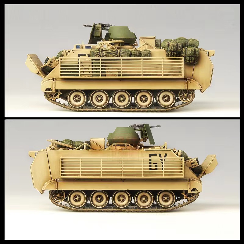 Mô hình 3G id-mỹ lắp ráp chiến xa 13211 mỹ M113A3 bọc thép chở quân nhân 1/35