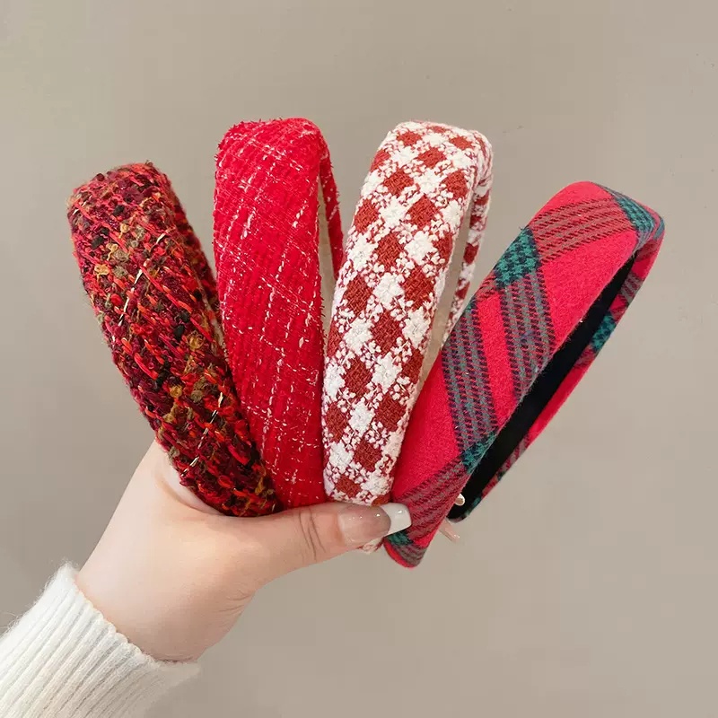Set 2 Băng Đô Cài Tóc Đơn Giản Thời Trang Cho Nữ