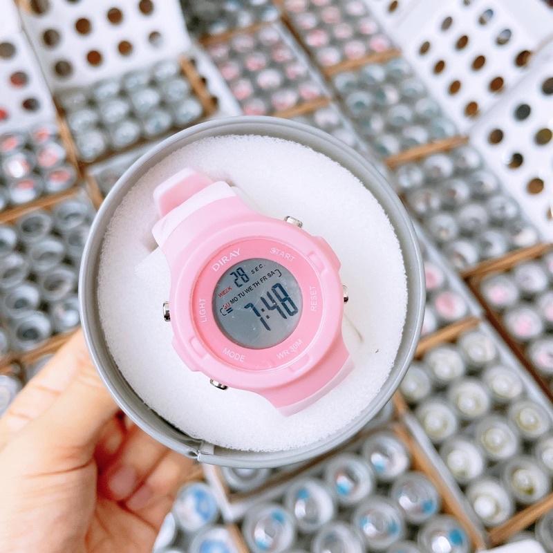 Đồng hồ cho trẻ em chống nước Diray 06 nhiều màu