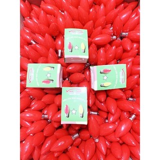 Cặp 2 bóng led đèn thờ ( Đỏ , Vàng)