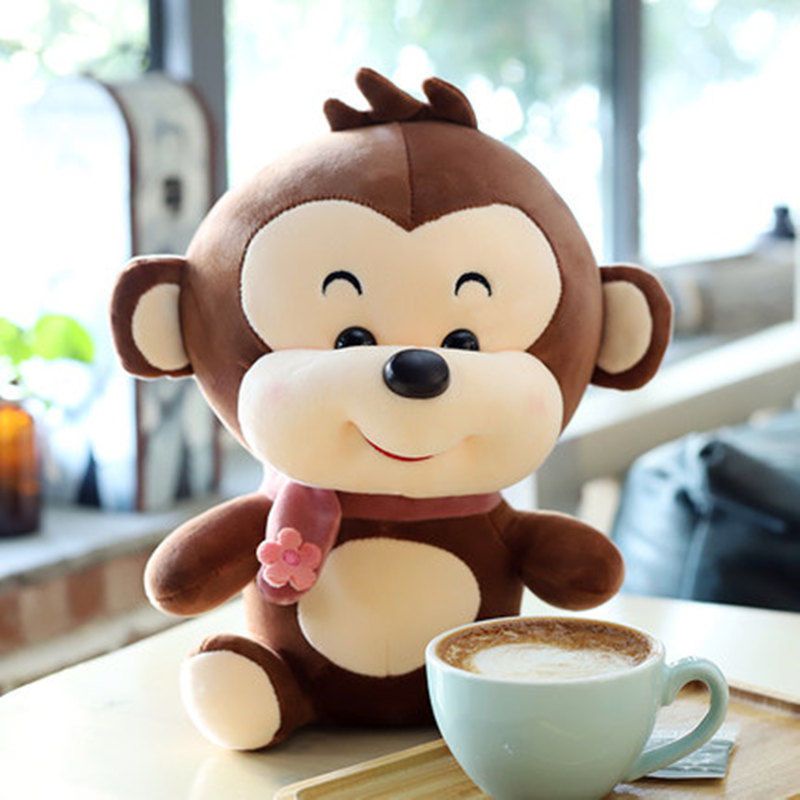 Thú Nhồi Bông Hình Khỉ Con Dễ Thương  cm