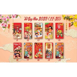 Set 10 Bao lì xì