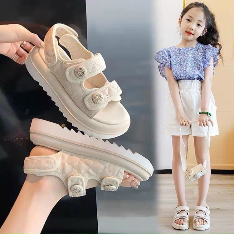 Giày xăng đan đế mềm nam nữ học sinh, dép quai hậu cho bé gái từ 3-4-5-6-7-8-9-10-11-12, size 26-37