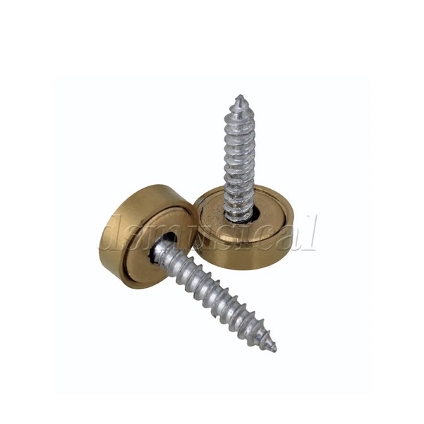 SET 8 Chụp vít mạ vàng Gold cao cấp Size 12mm