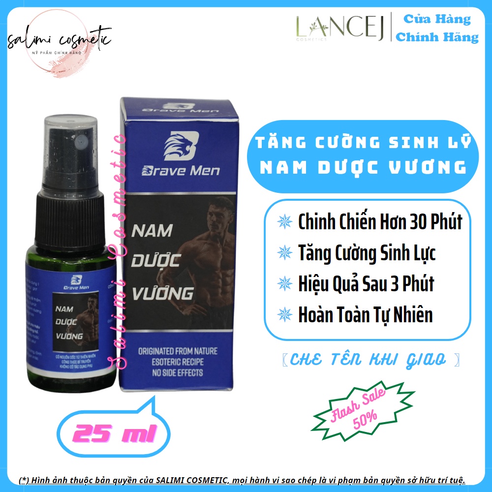 Xịt Tăng Cường Sinh Lý NAM DƯỢC VƯƠNG | Dung Tích 20ml - HÀNG CHÍNH HÃNG