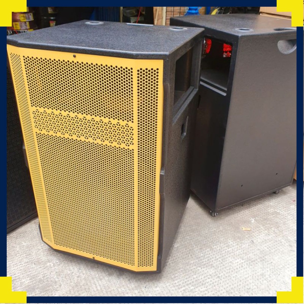 VỎ THÙNG LOA 4T 5T ĐƠN SƠN SẦN ĐẸP,  VÁN MDF 15MM ĐẰY ĐỦ PHỤ KIỆN LƯỚI HỌNG BÁNH XE KÍCH THƯỚC BO MẠCH 19×38