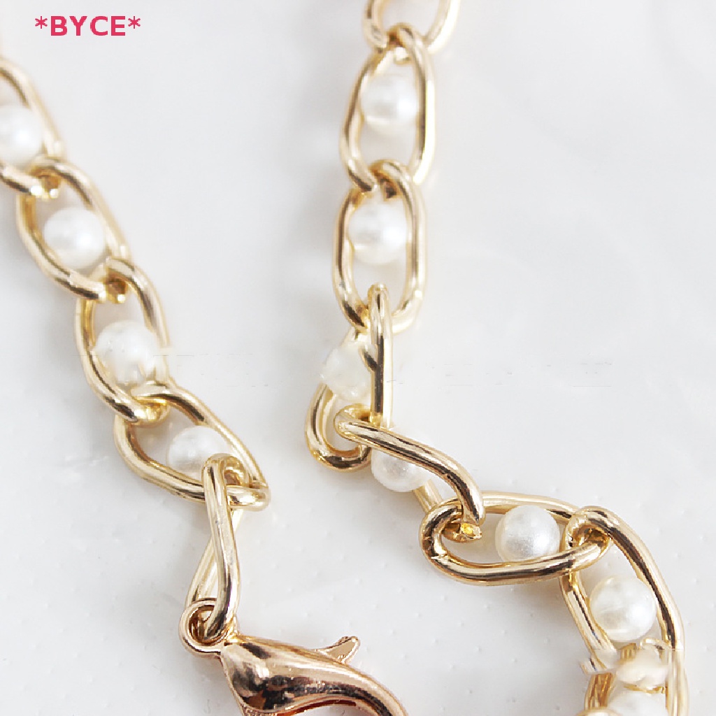 Dây Đeo Túi Xách Dạng Chuỗi Hạt Ngọc Trai 40-120cm Mới