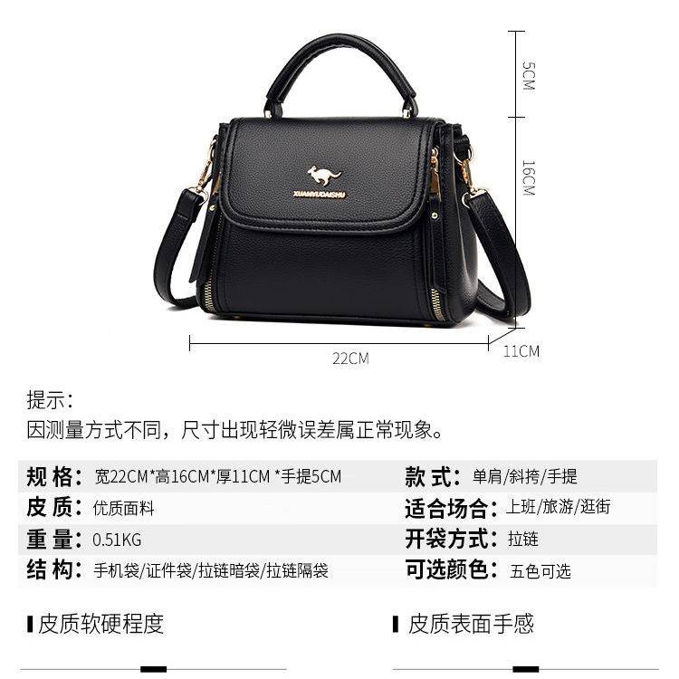 Túi Đeo Chéo Vai Bằng Da Bò Thời Trang Mới Năm 2021 Sành Điệu Cho Nữ