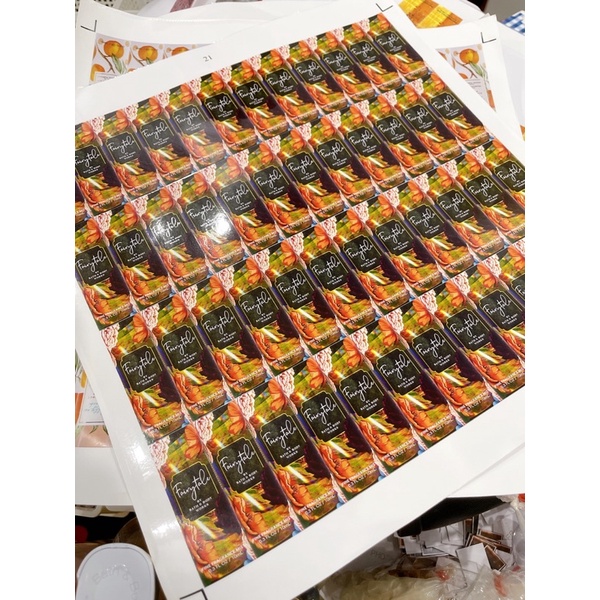 Tem dán body mist chiết 10ml