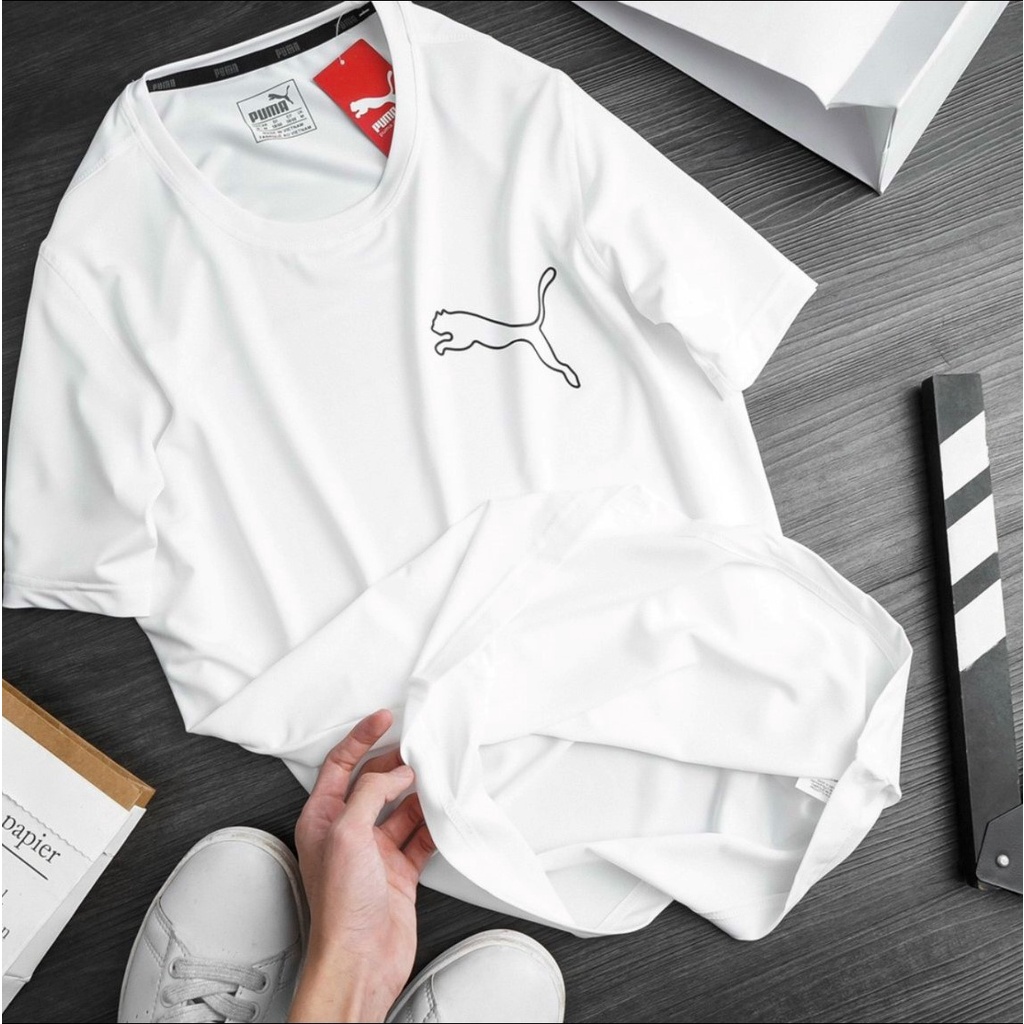 Áo thể thao nam thun mềm siêu mịn co giãn không nhăn không xù tốt áo mặc nhà đi chơi Shop Thể Thao Kute