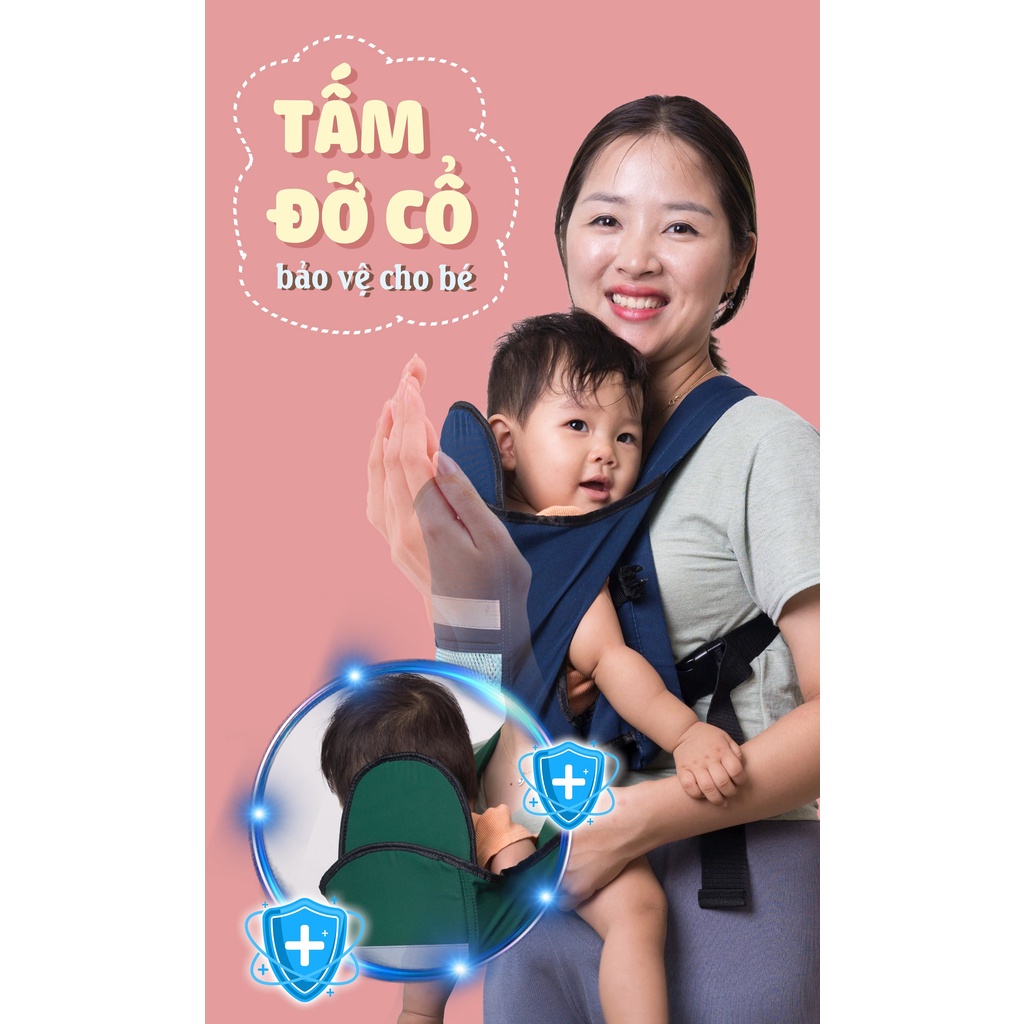 Địu 4 Tư Thế Royal⚡️FREE SHIP⚡️Địu 4 Tư Thế Cho Bé