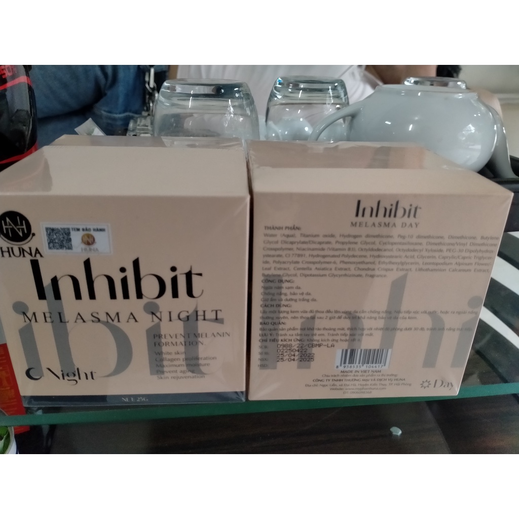 Kem inhibit melasma ngày hoặc đêm