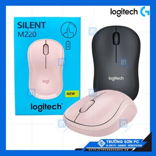 Chuột Không Dây LOGITECH M220 Không Tiếng Ồn - Có Công Tắc On/Off Độ Nhạy Cao | Bảo Hành 12 Tháng