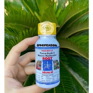 Phân bón lá npk sinh học siêu ra rễ terra sorb 4 root chai 100ml growmore