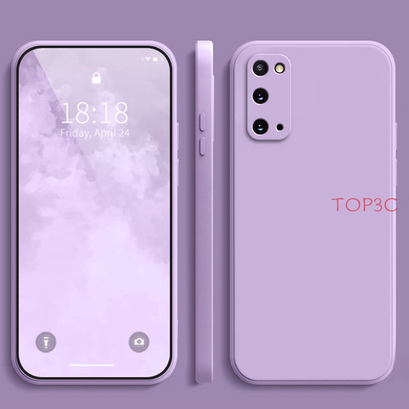Ốp Điện Thoại Màu Trơn Cho Samsung S20 Samsung S20 Fe S10 Plus S20 Samsung S9 Plus S20 Plus S20 ultra YT