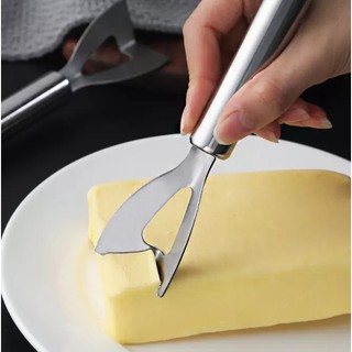 Dao góc cắt bơ, dụng cụ phô mai bằng thép không gỉ butter cutter