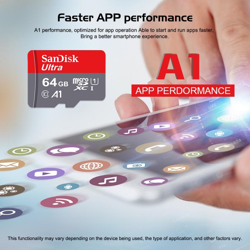 Thẻ Nhớ SanDisk Micro Sd 512GB Ultra A1 32GB / 64GB / 128GB / 256GB Ultra A1