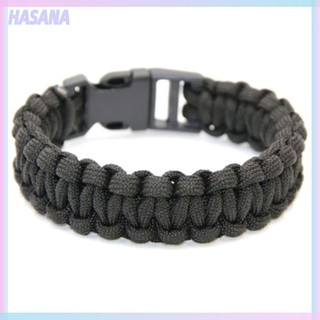 Vòng đeo tay sinh tồn kèm dây dù hasana