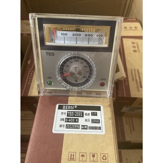Đồng hồ nhiệt độ ted-2001, berm ted-2001, kích thước 72x72mm