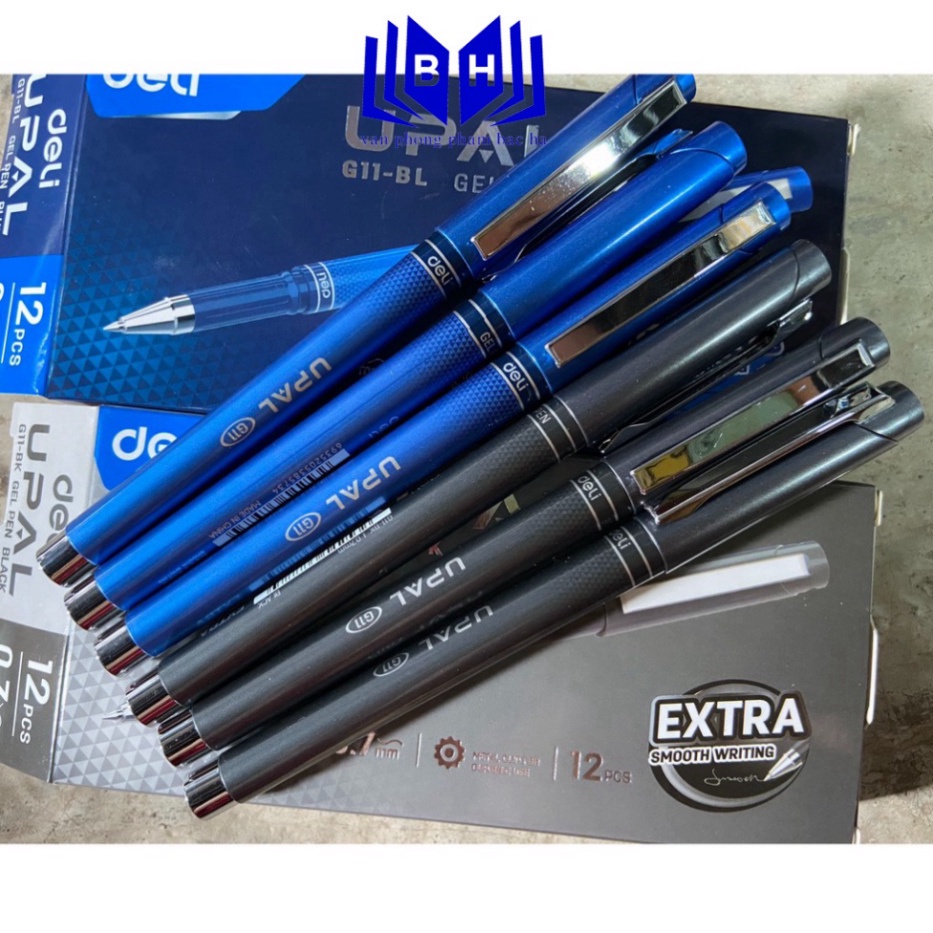 Combo 6-12 Chiếc Bút Gel Deli UPAL G11 0.7mm - Bút ký Deli