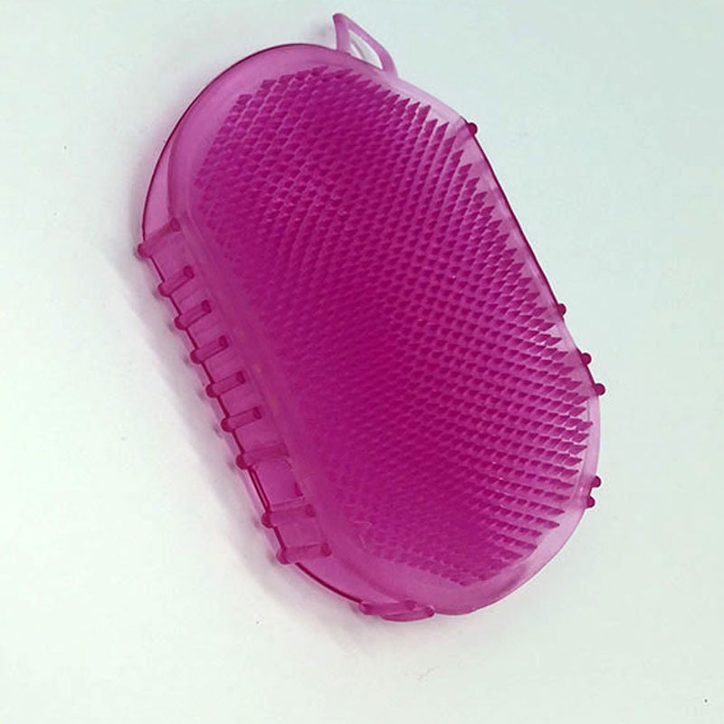 Bàn Chải Silicon Hai Mặt Mát Xa Lưng Khi Đi Vệ Sinh Cho Bé